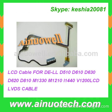 laptop LCD Cable for DELL D510 D610 D630 D620 D810 M1330 M1210 I1440 V1200 LCD LVDS CABLE